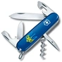 Ніж Victorinox Spartan Ukraine 91 мм Тризуб готичний синьо-жовтий (1.3603.2_T0636u) - зменшене зображення 1