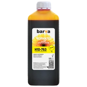 Чорнило Barva HP 10/13/82/88, 1л, Yellow (H10-763) зображення 1