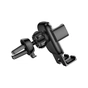 Універсальний автотримач Baseus Cube Gravity Vehicle-mounted Holder, black (SUYL-FK01) - зменшене зображення 3