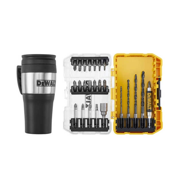 Набір свердл і біт DeWALT Phillips, Pozidriv, Torx, Pz3, L = 25, 50 мм, 25 шт, ToughCase, термокухоль (DT70707) - picture 2