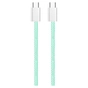 Дата кабель USB-C to USB-C 1.0m 60W 3.0А green ColorWay (CW-CBPDCC061-G) - preview 7