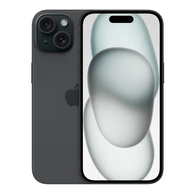 Мобільний телефон Apple iPhone 15 256GB Black (MTP63) - зображення 1