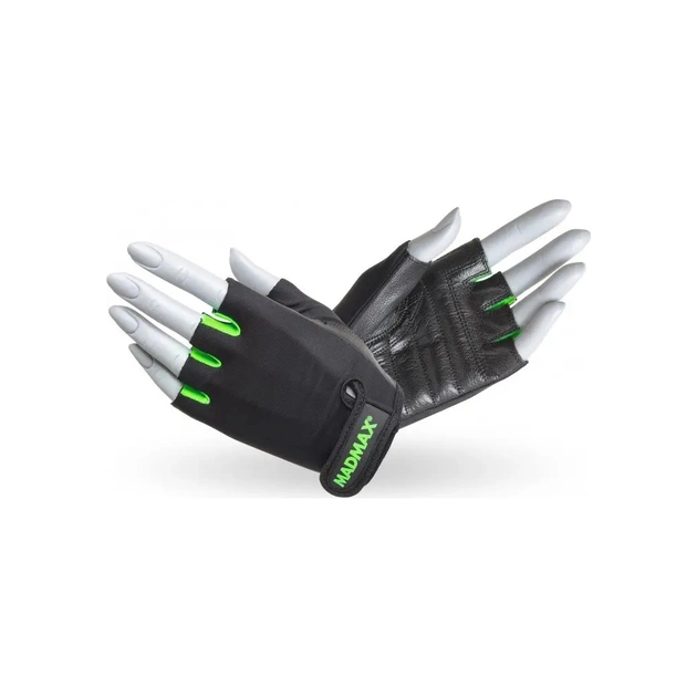 Рукавички для фітнесу MadMax MFG-251 Rainbow Green S (MFG-251-Green_S) - изображение 1