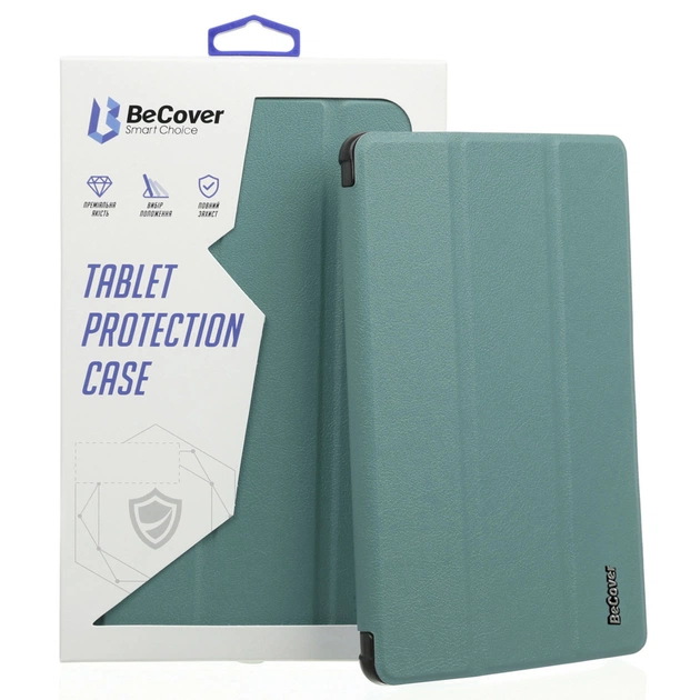 Чохол до планшета BeCover Magnetic Apple iPad mini 6 2021 Dark Green (706837) - зображення 1