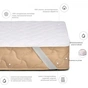 Наматрацник MirSon 953 Natural Line Стандарт Eco 140x200 см (2200000837738) - уменьшенное изображение 2