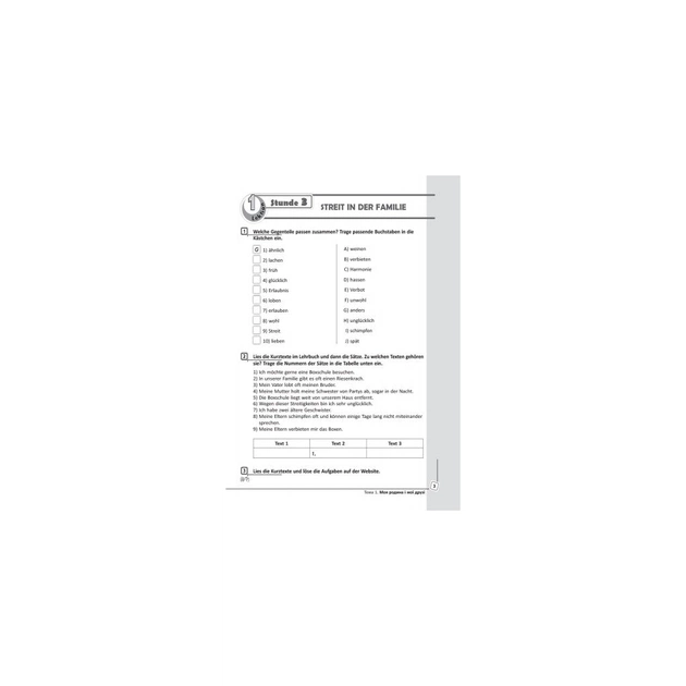 Робочий зошит Німецька мова. 9 клас. До підруч. "Deutsch lernen ist super" - С.І. Сотникова, Г.В. Гоголєва Ранок (9786170934529) - изображение 4