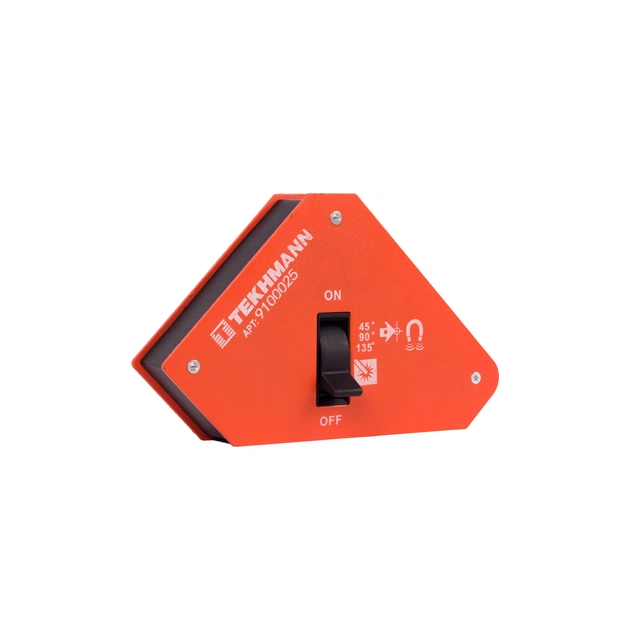 Магніт для зварювання Tekhmann Трикутний з положенням для зберігання 25кг (9100025) - picture 2