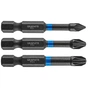 Набір біт Graphite ударні 3 од., 1/4", PZ1/2/3 x 50мм, сталь S2 (56H542) - зменшене зображення 1