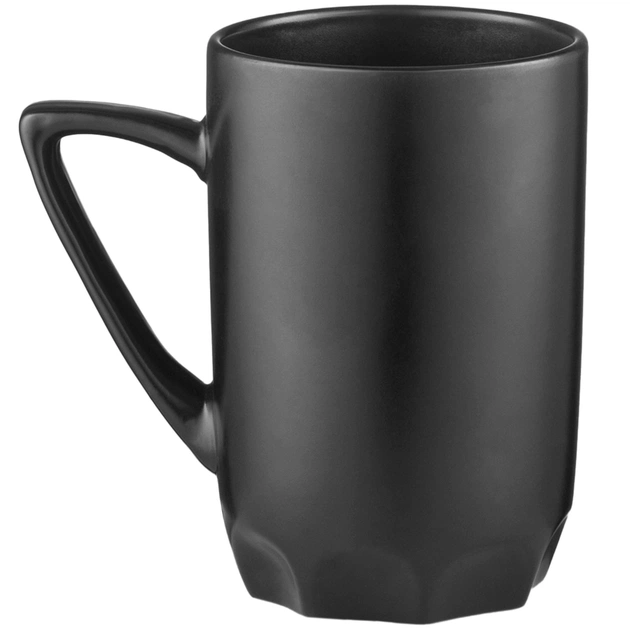 Чашка ARDESTO Lino, 340мл, кераміка, чорний (AR3072BK) - изображение 1