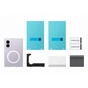 Чохол до мобільного телефона Samsung Galaxy Fold 8 Clear Magnet Transparent (EF-CF971CTEGUA) - зменшене зображення 5