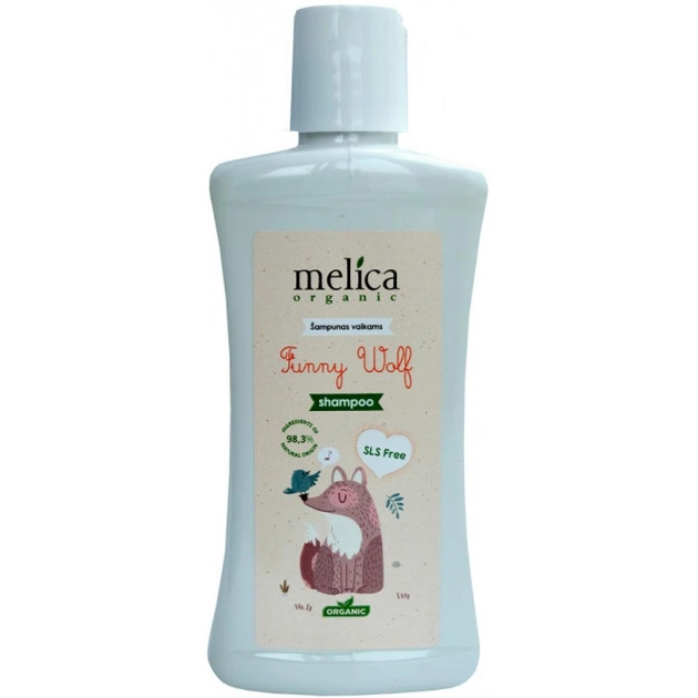 Дитячий шампунь Melica Organic від Вовченяти 300 мл (4770416033416) - зображення 1