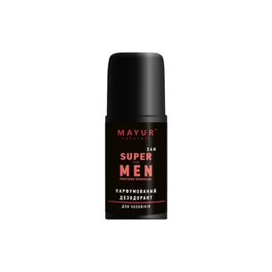 Дезодорант Mayur Super For Men Парфюмированный для мужчин 50 мл (4820230954876) изображение 1