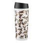 Термокружка ARDESTO Coffee Time Animals Yorkie 450мл, нержавіюча сталь, сіро-бежевий (AR2645YT) - уменьшенное изображение 1