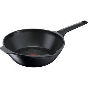 Сковорода Tefal ВОК Delicio 28 см чорний (E2321974) зображення 1