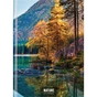 Блокнот Optima Nature of Ukraine: озеро А4, тверда обкл. 96 аркушів, клітинка (O20378-11) - зменшене зображення 1