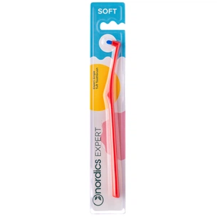 Зубная щетка Nordics Single Tuft Soft Red Монопучковая (3800501908075) изображение 1