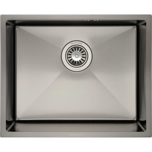 Мойка кухонная GRANADO Under top max STEEL S201 black honeycomb (GS07201BH) изображение 1
