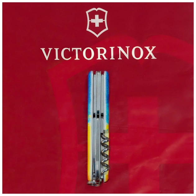 Ніж Victorinox Climber Ukraine Жовто-синій малюнок (1.3703.7_T3100p) - зображення 7