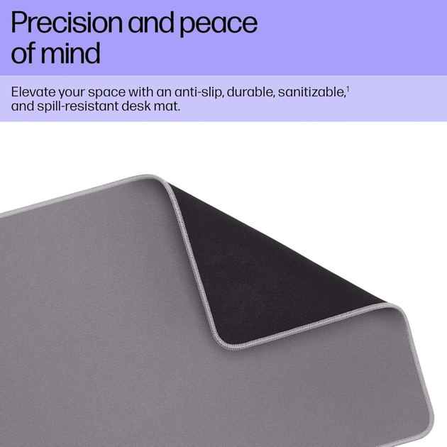 Килимок для мишки HP 205 Sanitizable XL Speed/Control Grey (8X596AA) - picture 3