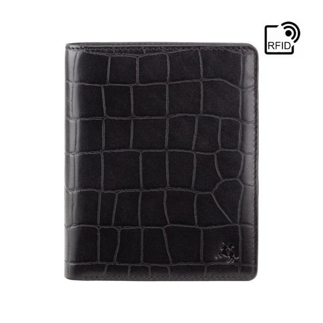 Кошелек Visconti CR93 Predator c RFID Black (CR93 BLK) - изображение 1