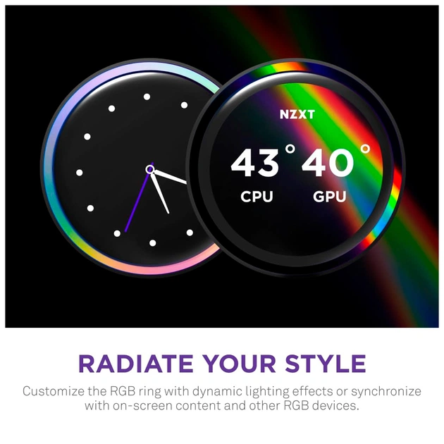 Система рідинного охолодження NZXT Kraken Elite RGB 360mm AIO (RL-KR36E-B2) - зображення 10