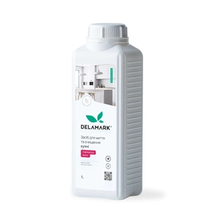 Жидкость для чистки кухни DeLaMark с ароматом вишни 1 л (4820152331960) изображение 1