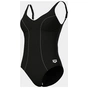 Купальник Arena Clip Back Swimsuit Solid B 010651-510 чорний, білий 46 (3468337746379) - зменшене зображення 6