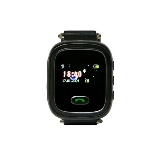 Смарт-годинник GoGPS ME K11 Чорний (K11BK) - зображення 1