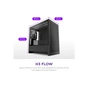Корпус для ПК NZXT H3 Flow All Black (CC-H31FB-01) - зменшене зображення 2