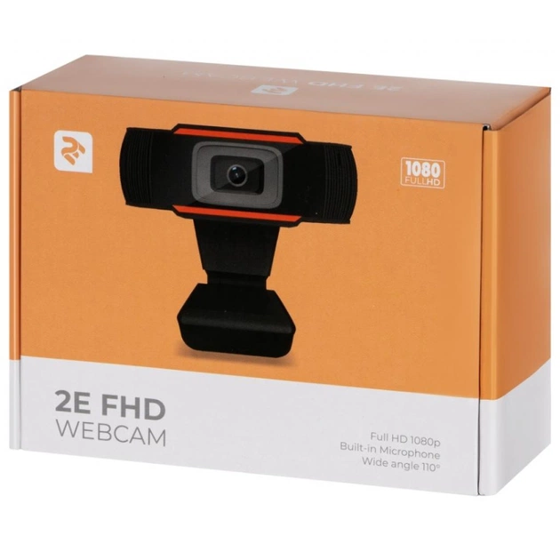 Веб-камера 2E FHD USB Black (2E-WCFHD) - изображение 7
