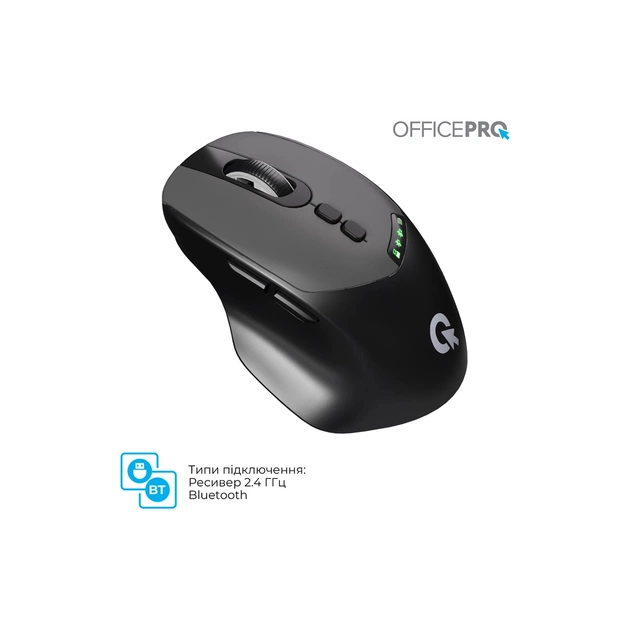 Мишка OfficePro M520B Wireless/Bluetooth Black (M520B) - picture 11