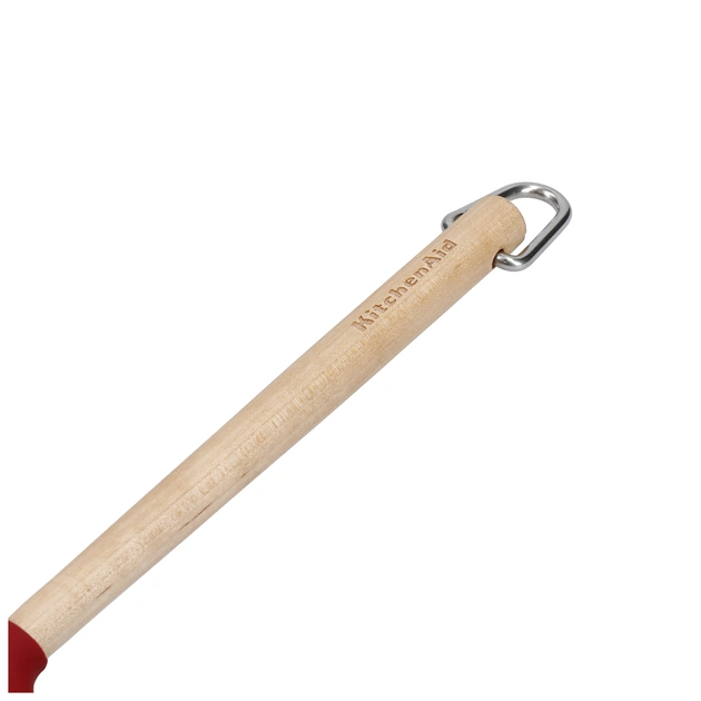 Лопатка кухонна KitchenAid Coreline для тіста, 31,8 см, береза, червоний (KQR731OHERE) - picture 2