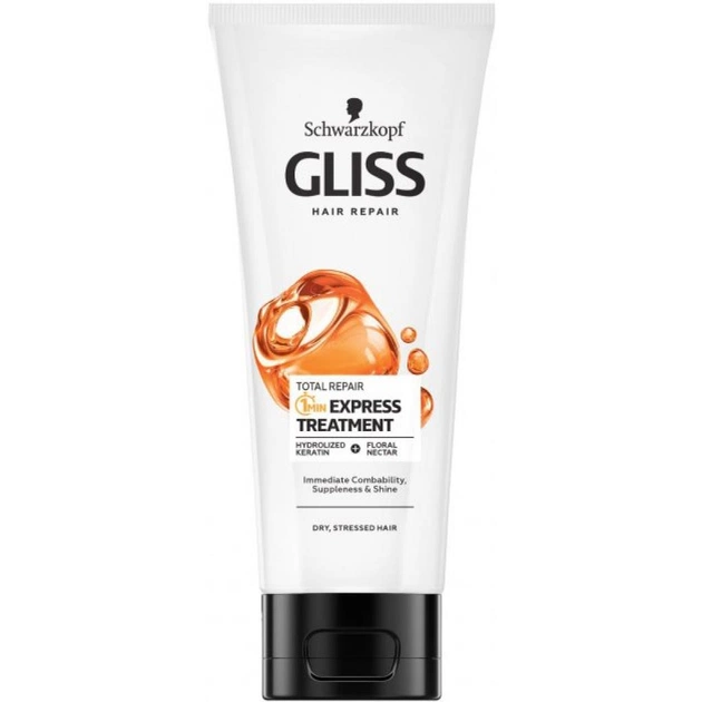 Маска для волосся Gliss Total Repair Експрес-догляд 200 мл (90443497) - зображення 1