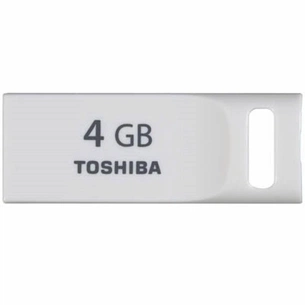USB флеш накопичувач Toshiba 4Gb SURUGA White (THNU04SIPWHITE(BL5) зображення 1