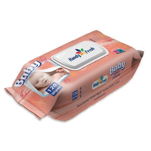 Дитячі вологі серветки Handy Fresh яблуко, клапан 120 шт (4820237500212) зображення 1