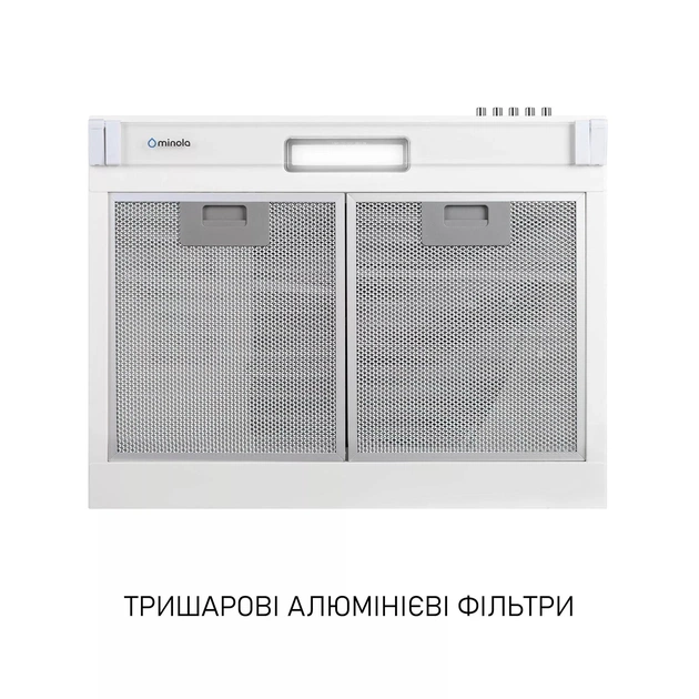 Витяжка Minola HPL 622 WH - picture 6