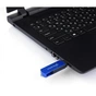 USB флеш накопичувач eXceleram 16GB P2 Series Blue/Black USB 2.0 (EXP2U2BLB16) - зменшене зображення 7