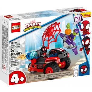 Конструктор LEGO Super Heroes Marvel Майлз Моралес: техно-трайк Людини-Павука (10781) зображення 1