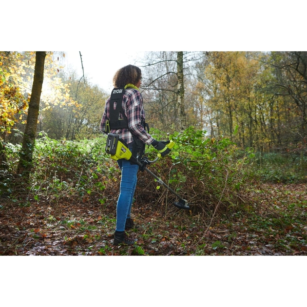 Тример садовий Ryobi Max Power RY36BCX30A-0 36В, 30/40см ніж/ліска, ремені Vertebrae 4.7кг (без АКБ та ЗП) (5133005476) - picture 6