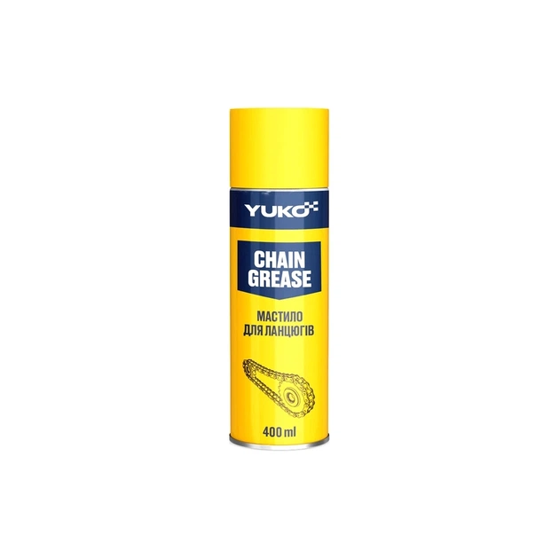 Смазка автомобильная Yuko для ланцюгів Chain Grease 400мл (4823110408124) - изображение 1