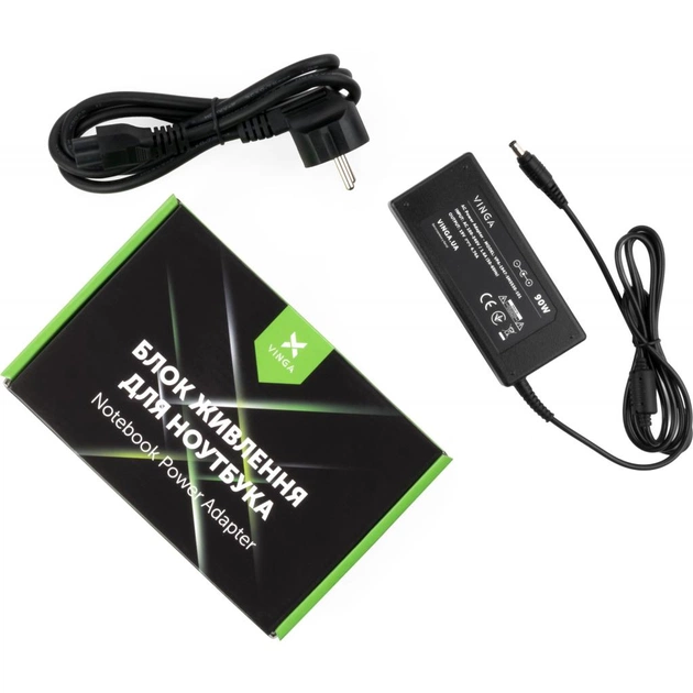 Блок живлення до ноутбуку Vinga Samsung 90W 19V 4.74А 5.5*3.0 (VPA-1947-SM5530-101) - изображение 1