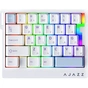 Клавіатура Ajazz AK029 Ice Island Magnetic Switch USB UA White/Blue (AK029-I-WB) - зменшене зображення 1