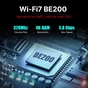 Бездротовий адаптер Fenvi FV-BE8800RGB Wi-Fi 7, Bluetooth 5.4 Gaming Tri Band 2.4G/5G/6GHz - preview 2