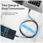 Дата кабель USB 2.0 AM to USB-C 1.0m 100W black Essager (EXC7A-CG01-P) - уменьшенное изображение 4