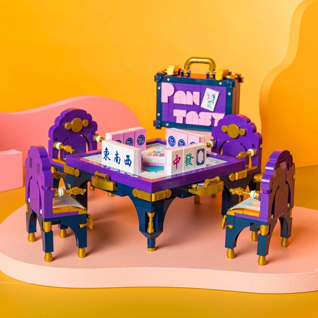 Конструктор Pantasy Original - Joyside Series Настольный маджонг Тринадцать сирот (18004) - изображение 3