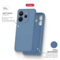 Чохол до мобільного телефона Intaleo SoftShell Xiaomi Redmi Note 14S 4G Light Blue (1283126631337) - зменшене зображення 5