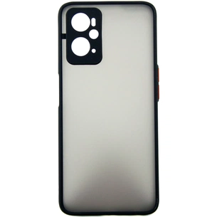 Чохол до мобільного телефона Dengos Matte OPPO A76 (black) (DG-TPU-MATT-105) зображення 1