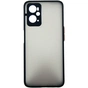 Чохол до мобільного телефона Dengos Matte OPPO A76 (black) (DG-TPU-MATT-105) - зменшене зображення 1