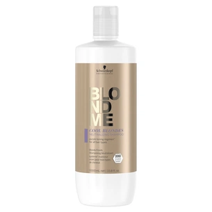 Шампунь Schwarzkopf Professional BlondMe Cool Blondes нейтралізація теплих відтінків 1000 мл (4045787640274) зображення 1