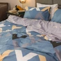 Постільна білизна Isleep полуторна Сатин Twill 17 (17_pl_Isleep) - зменшене зображення 5